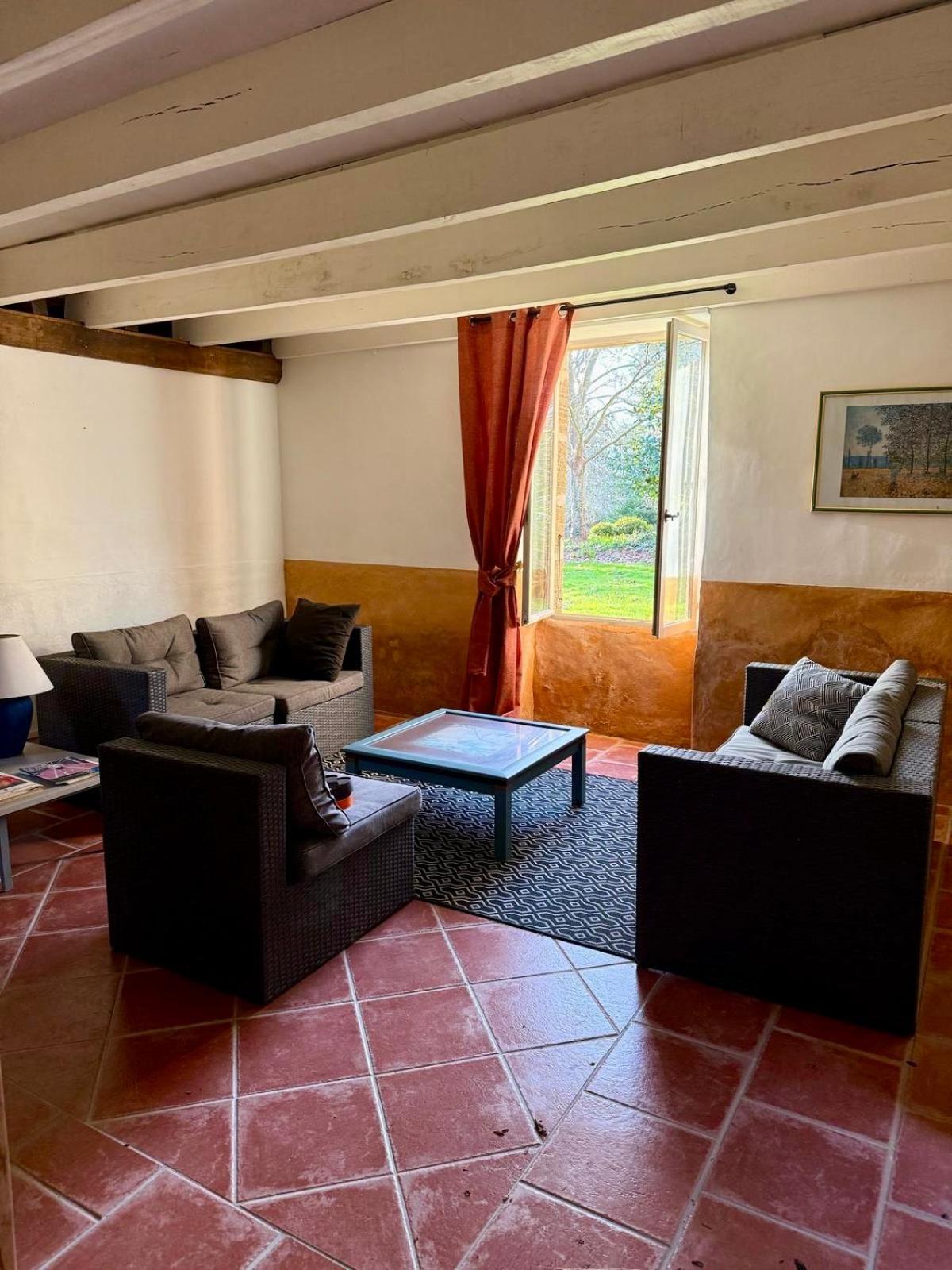 Вилла Domaine De La Hargue Manciet Экстерьер фото
